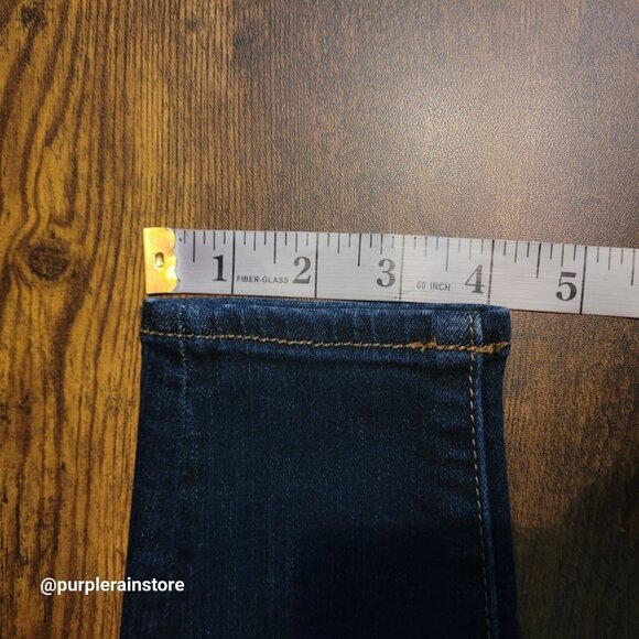 American Eagle Jeans 2 S Jegging Next Level Stretch X Low Rise Dark Wash Denim - Picture 11 of 12